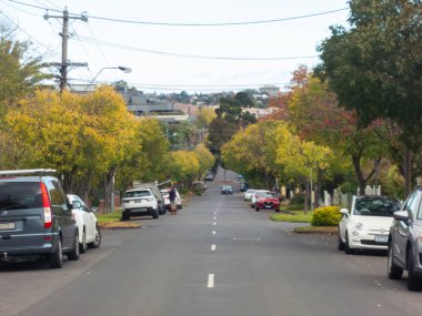 Hawthorn Elgin Street, Melbourne bir iç doğu banliyösünde.