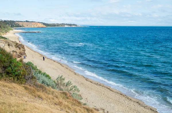 Melbourne Bayside Şehrinde Sandringham Plajı