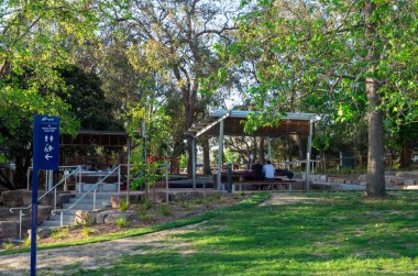 Dış ringwood Park Gölü'nde Piknik barınak