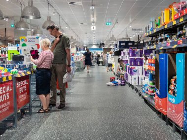 Monash şehrinde Glen Waverley Glen Alışveriş Merkezi'nde Aldi süpermarket.