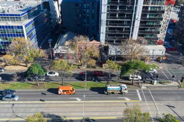 Flemington Road Melbourne şehir Parkville içinde.