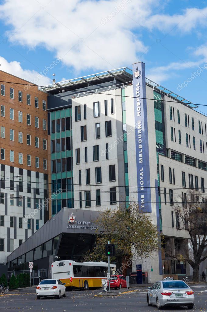 El Royal Melbourne Hospital es un importante hospital público de