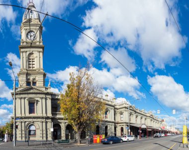 Eski North Melbourne Belediye Binası Errol Caddesi Üzerinde Kuzey Melbourne.