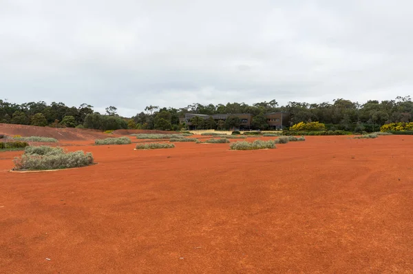 Australijski Arid ogród w Royal Botanic Gardens w Cranbourne. Zdjęcie Stockowe