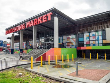 Dandenong Pazarı Melbourne 'daki Büyük Dandenong şehrinde..