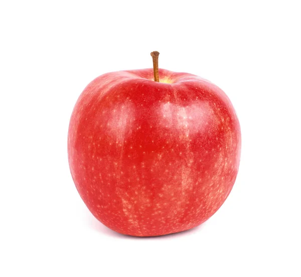 Manzana Roja Aislado Sobre Fondo Blanco — Foto de Stock