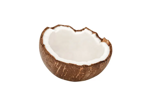 Cocco Isolato Fondo Bianco — Foto Stock