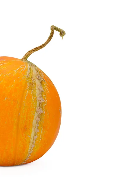 Melone Isoliert Auf Weißem Hintergrund — Stockfoto