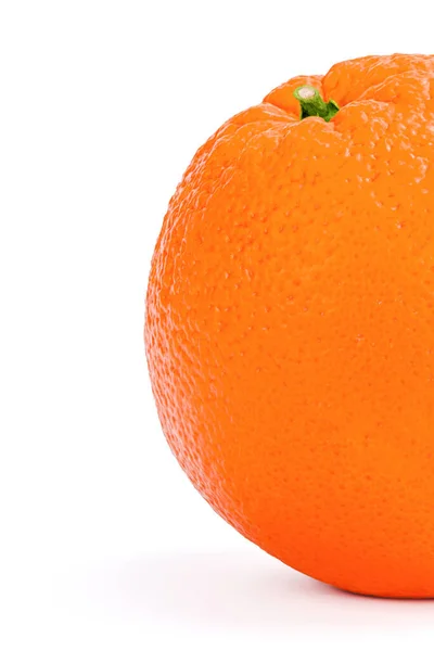 Naranja Aislado Sobre Fondo Blanco — Foto de Stock