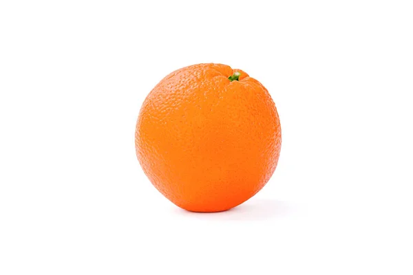 Оранжевый Изолированный Белом Фоне — стоковое фото