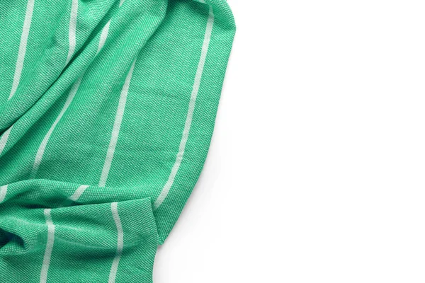 Handdoek Bovenaanzicht Zomervakantie Concept Element Geïsoleerd Waarom — Stockfoto