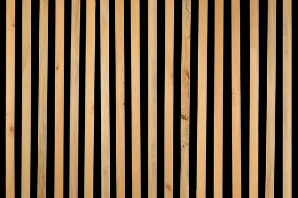 Ahşap dokusu, ahşap kaplama, izole edilmiş siyah arka planda doğal desenli yüzey..