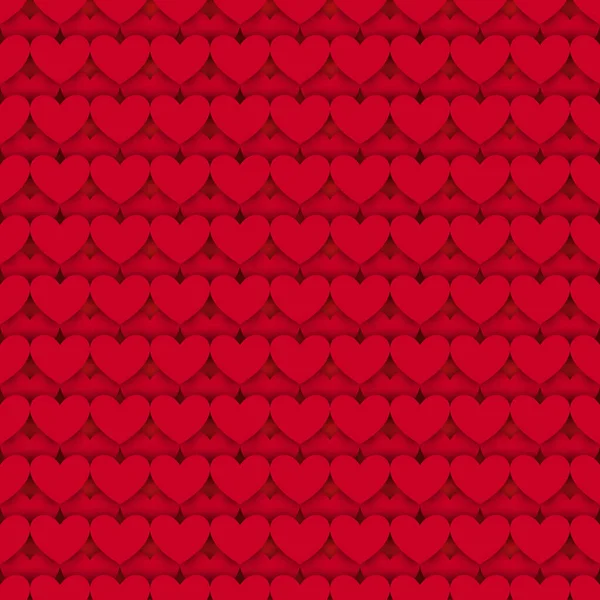 Fête Des Valentines Fond Vacances Sans Couture Pour Février Illustration — Image vectorielle