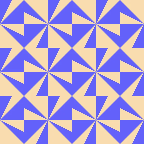 无缝抽象复古几何矢量模式 — 图库矢量图片