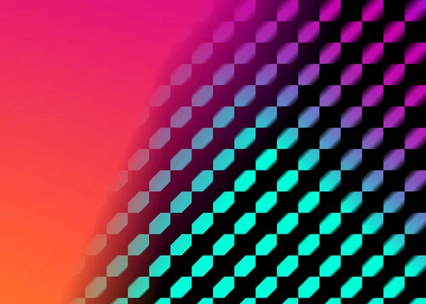 Colorful abstract blurred background with geometric elements. — Stock Photo, Image