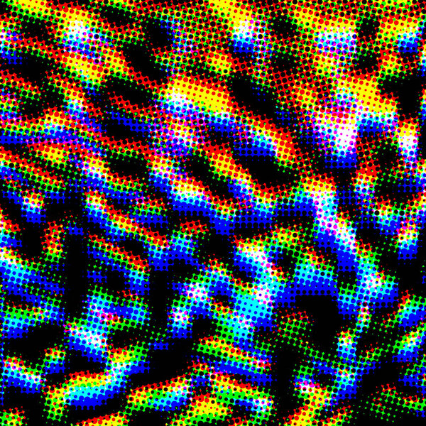 Abstract halftone pattern background.