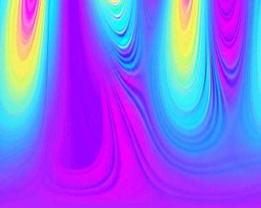 Bulanık erime renkli çizgiler.