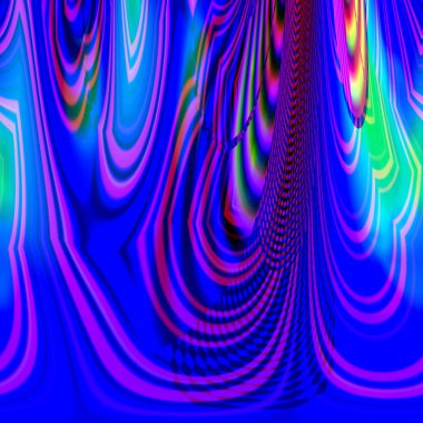 parlayan fütüristik arka plan