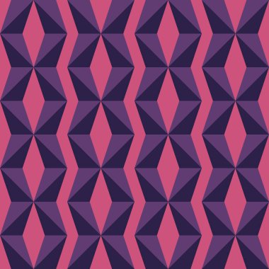 eşkenar dörtgenin op sanat deseni. sorunsuz vektör arka planı.
