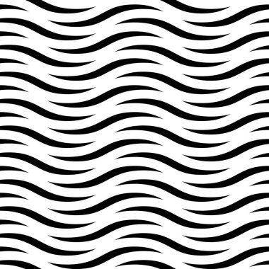op sanat dalga deseni. sorunsuz vektör arka planı.