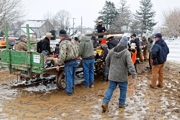 Lancaster County Amish Mud Sale — Stock Photo, Image