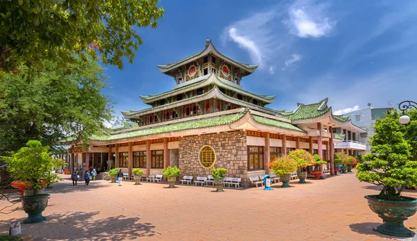 Giang Vietnam Septiembre 2018 Visita Buda Templo Chua Con Hermosa —  Fotos de Stock