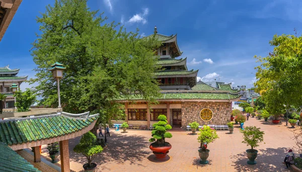 Giang Vietnã Setembro 2018 Visita Buda Templo Chua Com Bela — Fotografia de Stock