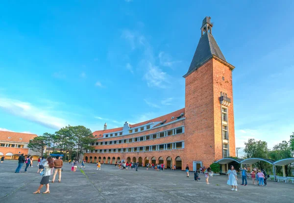 Lat Vietnam Octobre 2018 Ancienne Architecture Collège Pédagogique Jour Lat — Photo