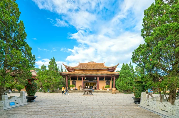 Lat Vietnã Novembro 2018 Mosteiro Truc Lam Templo Antigo Para — Fotografia de Stock