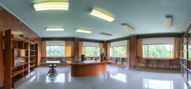 Ho Chi Minh city, Vietnam, 24 Ağustos 2018: Bağımsız konut kütüphane kitapları şimdiye kadar Ho Chi Minh City, Vietnam ziyaret etmek için tutuldu