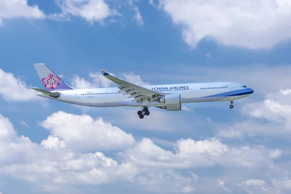 Хошимин Вьетнам Июня 2019 Года Самолет Airbus A330 China Airlines — стоковое фото