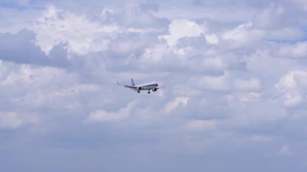 Minovo Město Vietnam Červen 2019 Letadlo Čínských Jižních Aerolinií Plující — Stock video