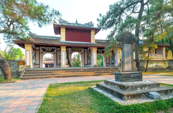 Hue Wietnam Kwietnia 2019 Pagoda Thien Hue City Wietnam Starożytne — Zdjęcie stockowe