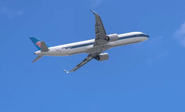 Chi Minh City Vietnam Septiembre 2019 Airplane Airbus A321 China —  Fotos de Stock