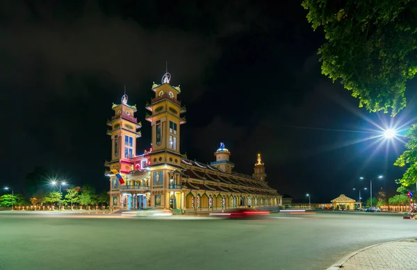 Tay Ninh Vietnam Septiembre 2020 Paisaje Fuera Del Templo Sagrado — Foto de Stock