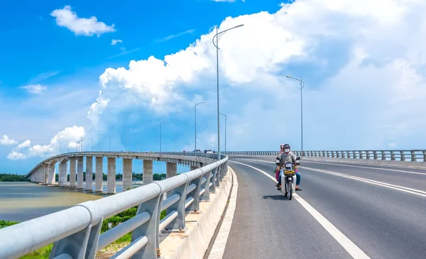 Tien Giang Vietnam September 2020 Die Loi Brücke Über Den — Stockfoto