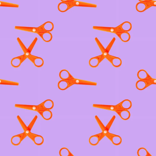 Scissors seamless pattern background. Business foto illustration.