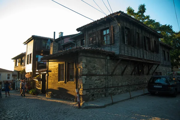 Sozopol Bulgaria September 2016 Street View Sozopol Old Town — Stock Photo, Image