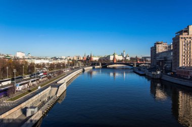 Moskova Nehri ve kremlin
