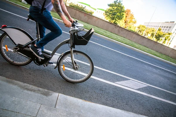 Bici en la calle — Foto de Stock