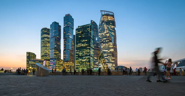 Vista da cidade de Moscou — Fotografia de Stock