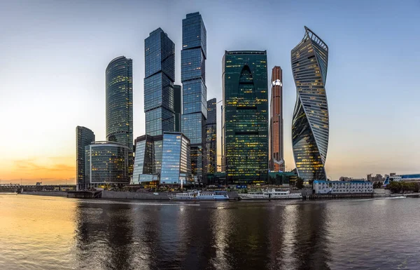 Blick auf die Stadt Moskau — Stockfoto