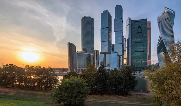 Vista della città di Mosca — Foto Stock