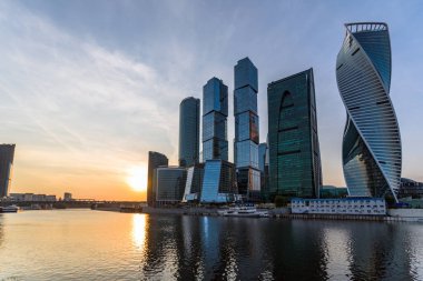 Şehir iş gökdelenler