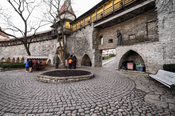 Tallinn Estonie Novembre 2018 Centre Historique Vieille Ville Vanalinn — Photo