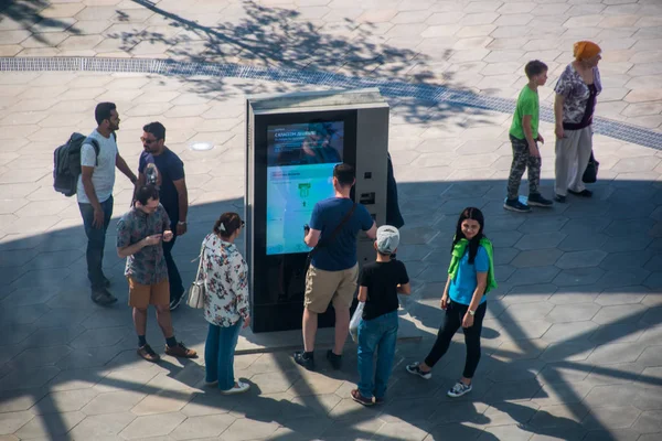 Información en el parque público —  Fotos de Stock