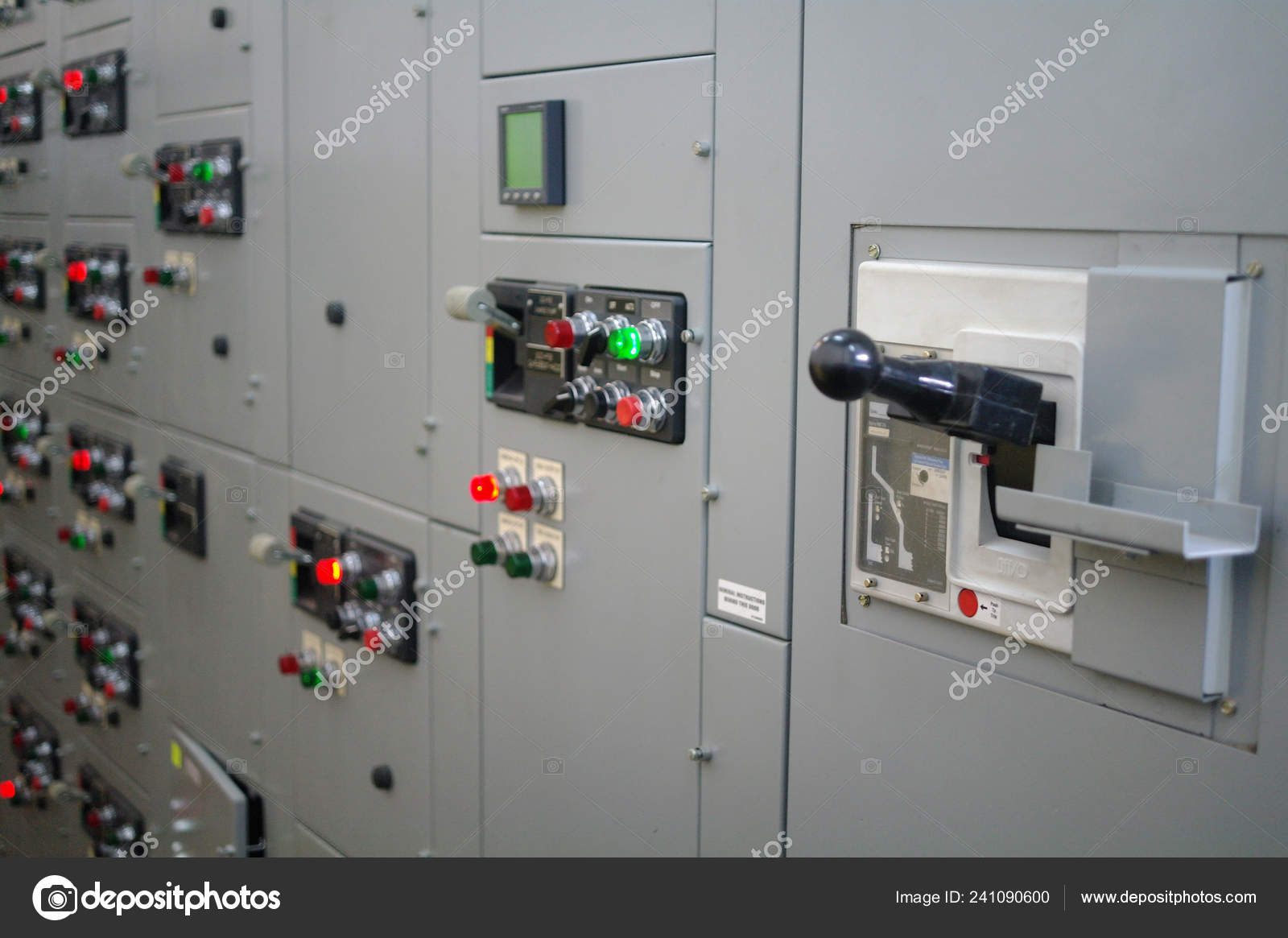 Electrical switchgear,Industrial electrical switch panel of power plant