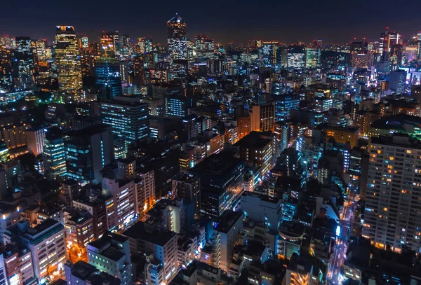 Widok z lotu ptaka, Tokio, Japonia — Zdjęcie stockowe