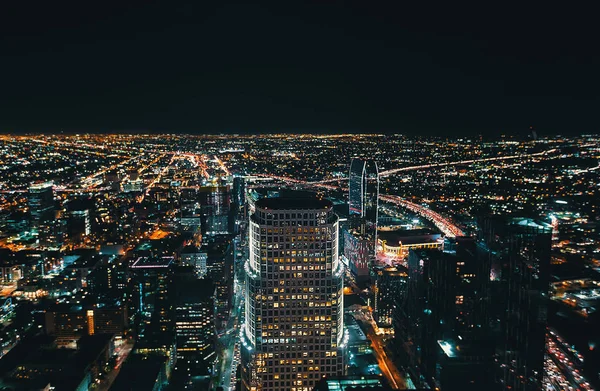 Vista aérea de Los Angeles, CA — Fotografia de Stock