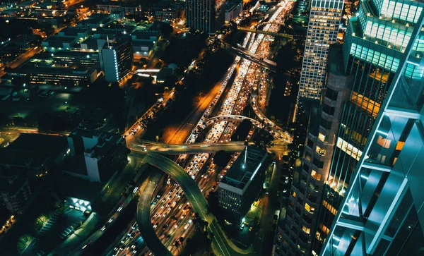 Los Angeles, Ca havadan görünümü — Stok fotoğraf